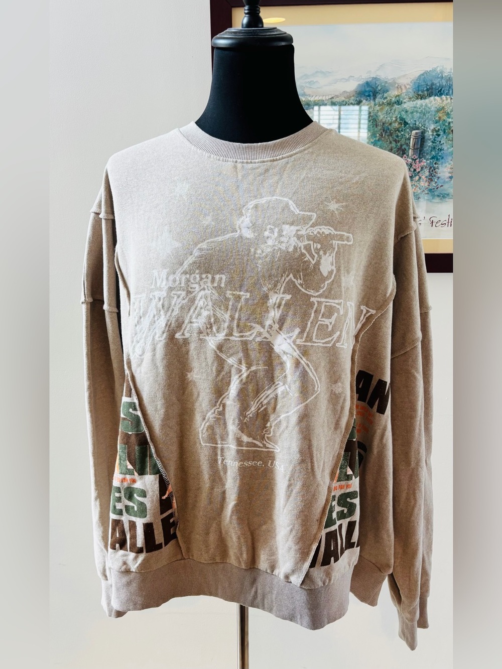 Morgan Wallen | men’s crew neck sweatshirt Size: 3XL